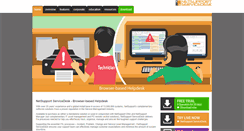 Desktop Screenshot of netsupportservicedesk.com